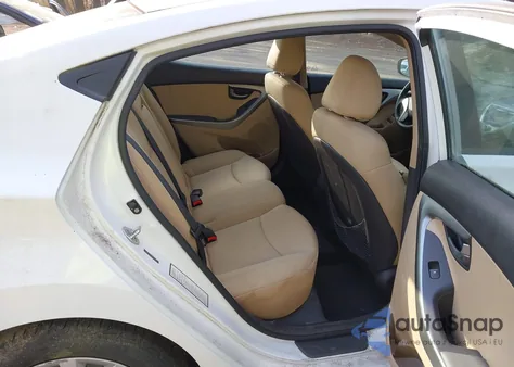 2011 Hyundai Elantra Gls from USA, damaged, VIN 5NPDH4AE4BH026120